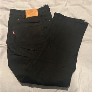 Levi's 502 Men's Dark Black Jeans